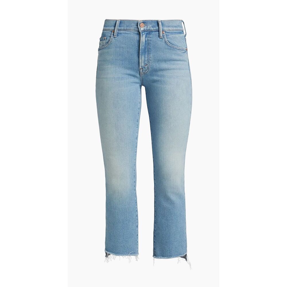 Mother Jeans The Insider Crop Step Fray Size 29
